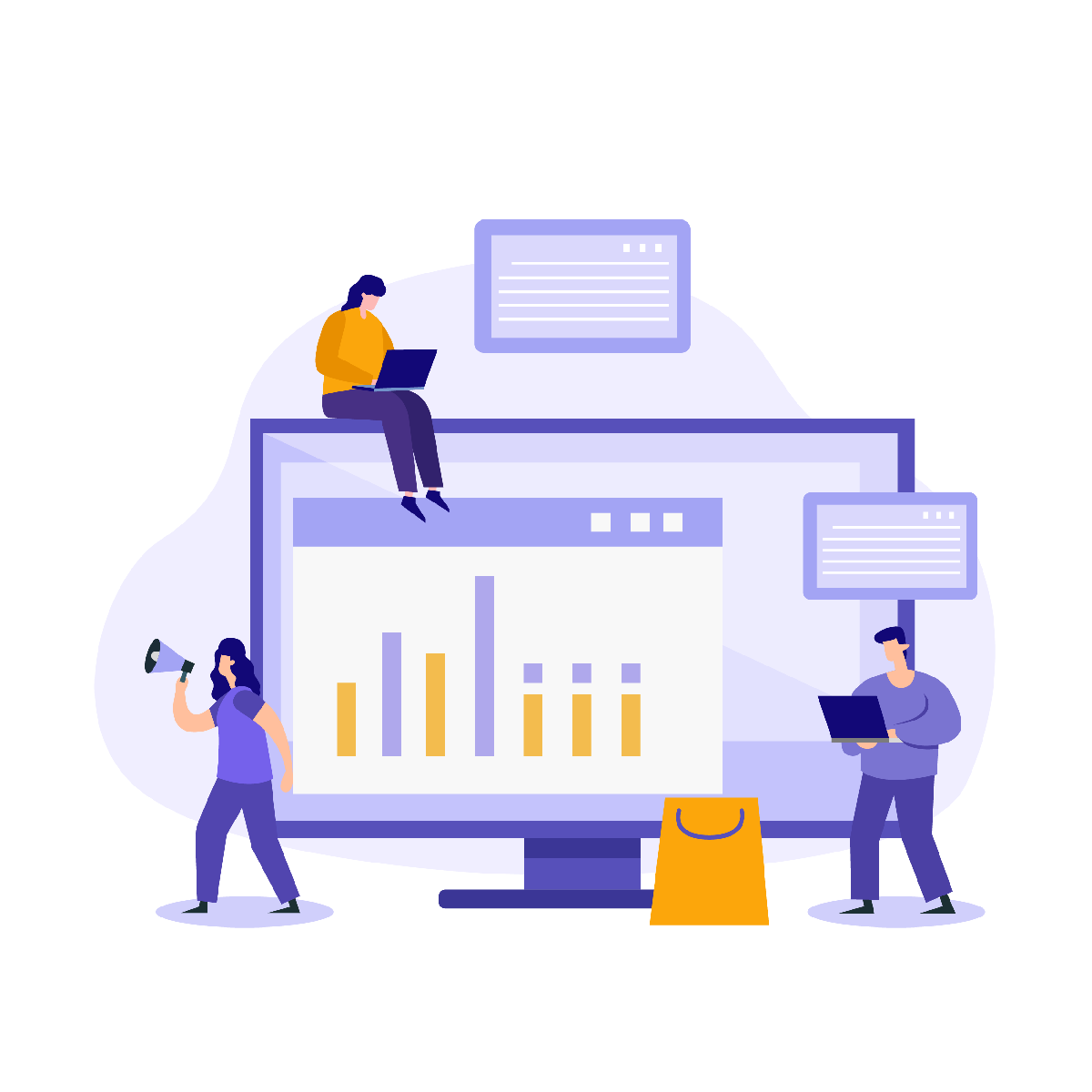 SEO audit illustration